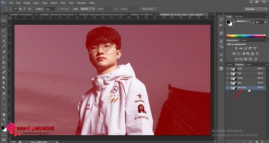 Channel trong Photoshop là gì?